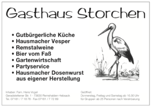 Logo Gasthaus Storchen
